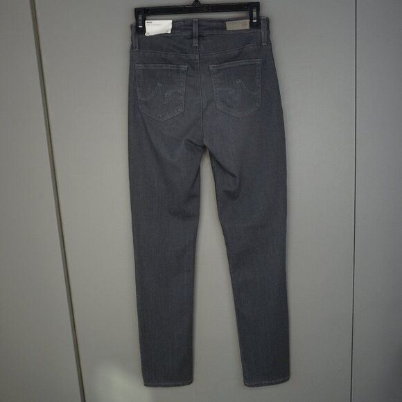 New Adriano Goldschmied Mari High Rise Slim Straight Jeans in Smoky Dust sz 25 - Picture 3 of 15
